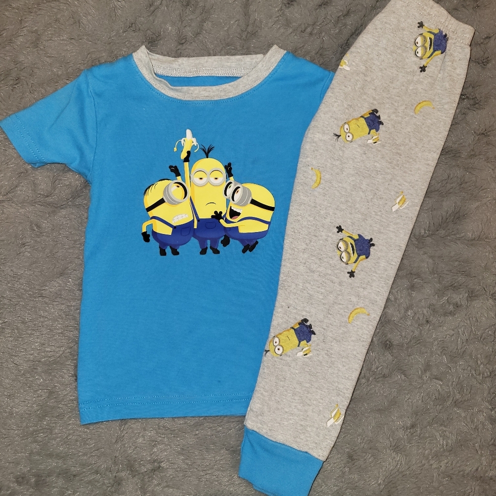 Carter's Minion Short Sleeve PJ Set